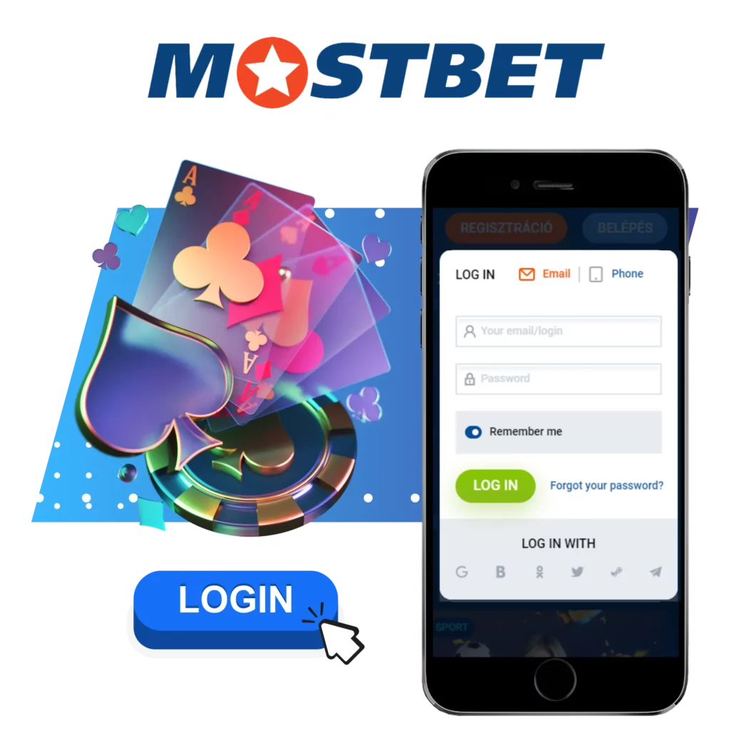 How to log in to Mostbet account?